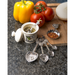 Beautiful heart measuring spoon set