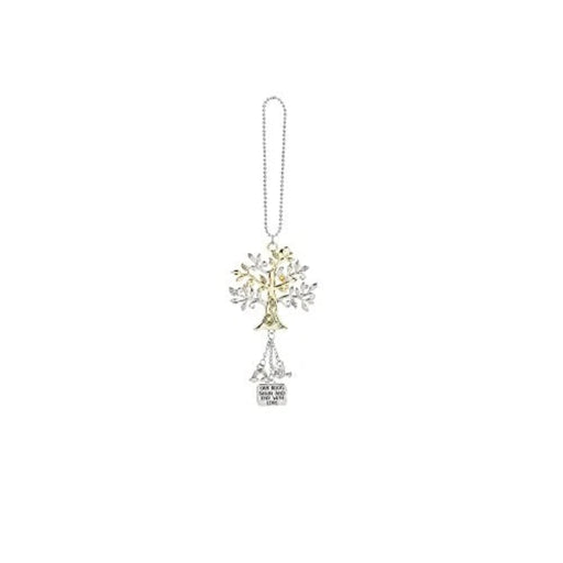Hang it from your rear-view mirror or display it on a bag or backpack to carry a meaningful reminder wherever you go.