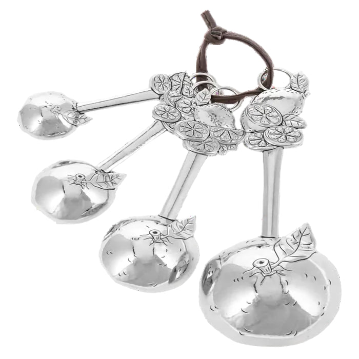 Gray style view on the measuring spoons