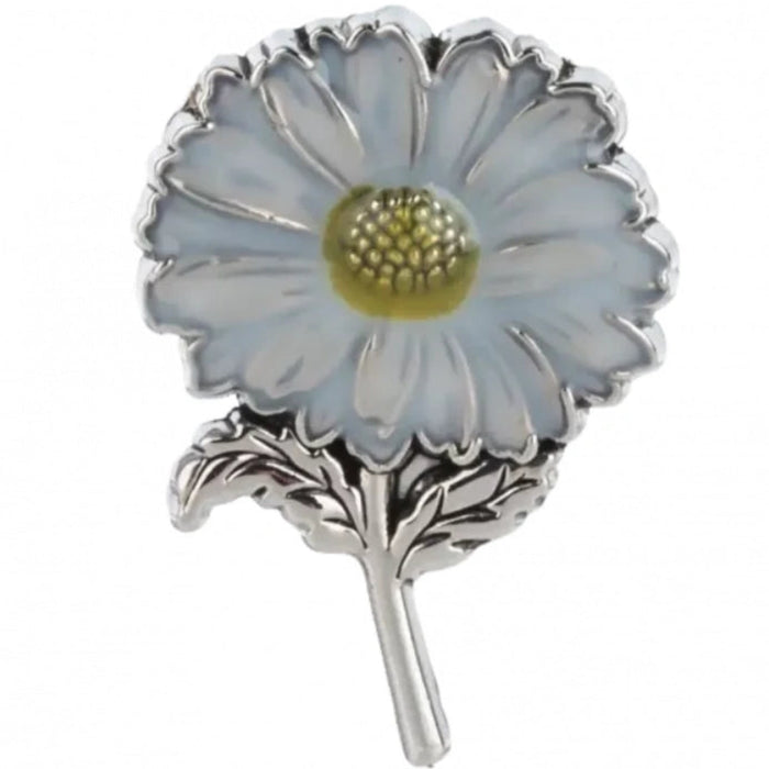  Add a cheerful, fresh accent to any outfit with the Ganz Daisy Flower Pin. 