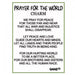 Carry a heartfelt message of hope and compassion with the Ganz Prayer for the World Pocket Token.