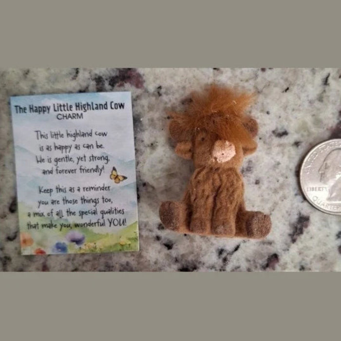 Perfect for attaching to bracelets, necklaces, keychains, or bags, it makes a delightful keepsake for animal lovers and Highland cow enthusiasts.