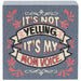 This Ganz Humor Helps Mom Block Talk 24-Piece Set brings a cheerful touch of humor to any mom’s space.
