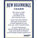 Give this Ganz New Beginnings Pocket Token Charm & gift of hope, encouragement, and fresh starts.