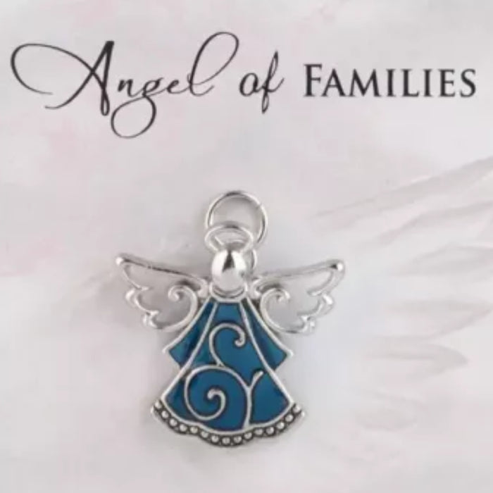Ganz Angel of Families Pin featuring an angel design symbolizing family love and togetherness