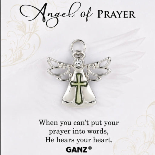 This Ganz Angel of Prayer Pin carries a beautiful symbol of faith, hope, and devotion with you every day.