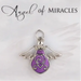 Ganz Angel of Miracles Pin featuring an inspirational angel design symbolizing hope and blessings