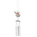 Ganz Kaleidescope Garden Mini Windchimes 12-piece set featuring colorful garden-inspired designs for outdoor decoration, patios, balconies, and garden spaces.