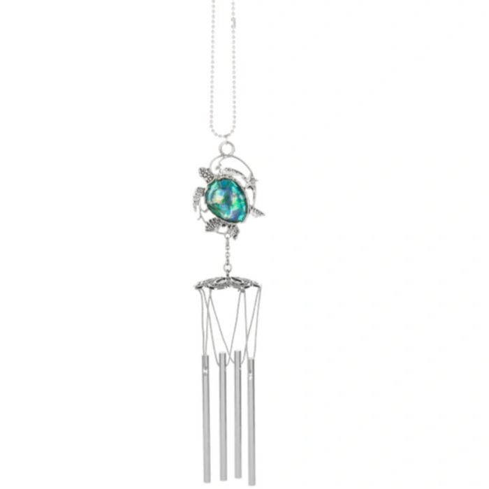 Ganz Kaleidescope Garden Mini Windchimes 12-piece set featuring colorful garden-inspired designs for outdoor decoration, patios, balconies, and garden spaces.
