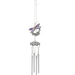 Ganz Kaleidescope Garden Mini Windchimes 12-piece set featuring colorful garden-inspired designs for outdoor decoration, patios, balconies, and garden spaces.