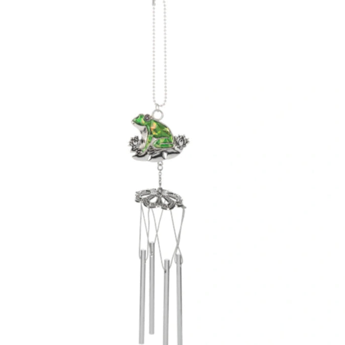 Ganz Kaleidescope Garden Mini Windchimes 12-piece set featuring colorful garden-inspired designs for outdoor decoration, patios, balconies, and garden spaces.