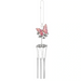 Ganz Kaleidescope Garden Mini Windchimes 12-piece set featuring colorful garden-inspired designs for outdoor decoration, patios, balconies, and garden spaces.