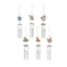 Ganz Kaleidescope Garden Mini Windchimes 12-piece set featuring colorful garden-inspired designs for outdoor decoration, patios, balconies, and garden spaces.