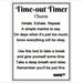 Give yourself permission to pause with the Ganz Purple Time Out Timer Pocket Token.
