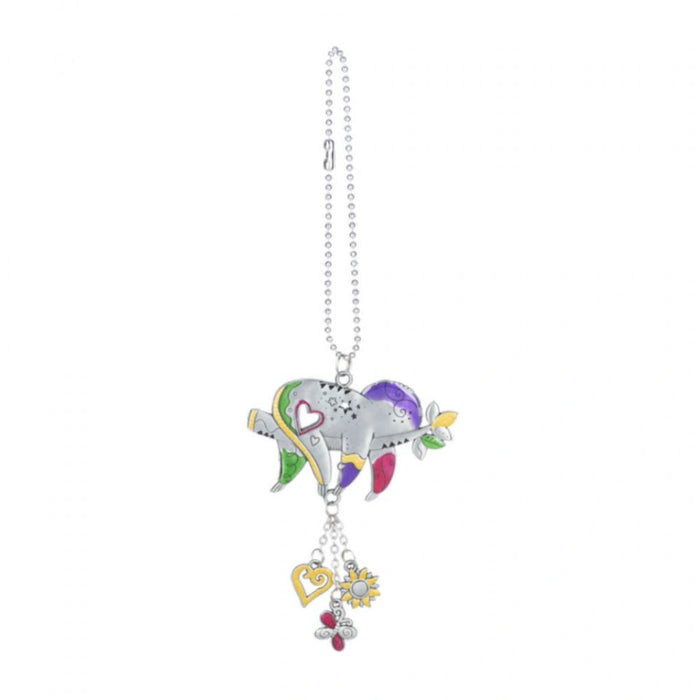 Hang it from your rear-view mirror or display it on a bag or backpack to showcase your love for this laid-back animal wherever you go.