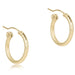 Enewton Design : Round Gold 0.5" Hoop - Textured