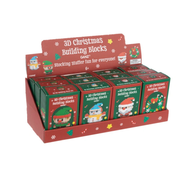This Ganz 3D Christmas Building Blocks set brings creativity and holiday fun to the season.