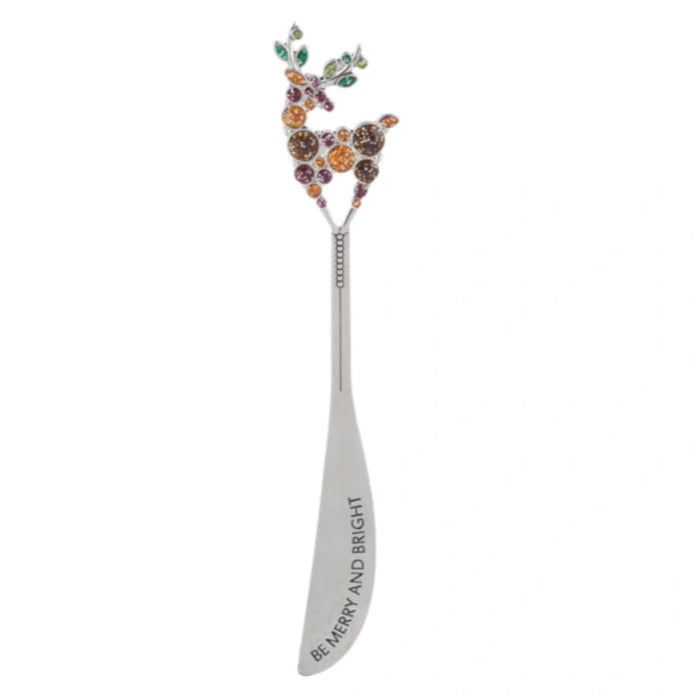 These charming Ganz Jolly Jewels Spreaders feature a colorful holiday-inspired design that brings seasonal cheer to everyday serving.