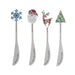 These charming Ganz Jolly Jewels Spreaders feature a colorful holiday-inspired design that brings seasonal cheer to everyday serving.