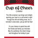 Featuring adorable Ganz Cup of Cheer Snowmen Charms designs with festive details, these charming accents bring seasonal warmth to ornaments, gifts, crafts, and creative projects. 