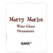 It also makes a thoughtful gift for friends, family, or your favorite wine enthusiast. Enjoy this ornament year after year.