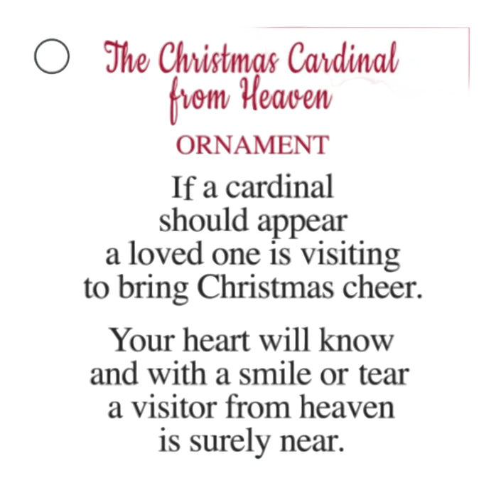 It also makes a thoughtful sympathy or remembrance gift. Keep this special charm close throughout the holidays.