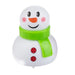 green scarf snowman