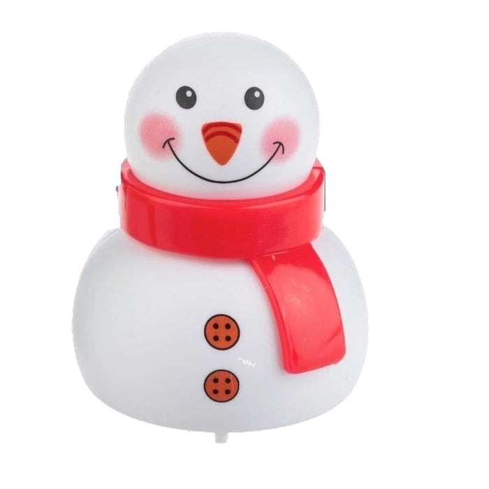 red scarf snowman