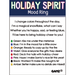Mood ring description card with color meanings and Ganz branding