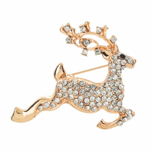 Holiday reindeer pin for the holidays