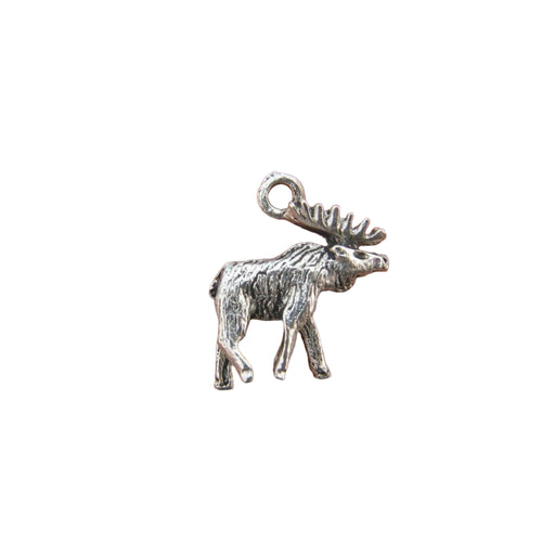 Cute little moose charm