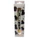 Black Labradoodle-themed gift boxed ballpoint pen with gold accents and dog illustrations.