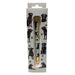 Gray Black Labrador-themed gift boxed ballpoint pen with gold accents and dog illustrations.