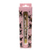 Pink French Bulldog-themed gift boxed ballpoint pen with gold accents and dog illustrations.
