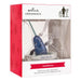 Hallmark Ornaments narwhal from Elf the movie  Christmas tree ornament packaging with red and white design.