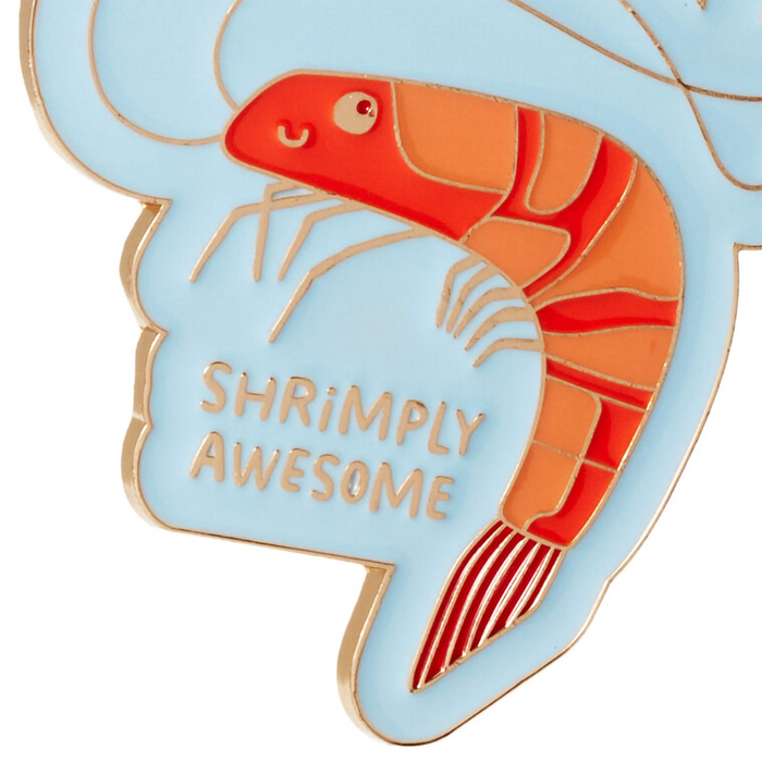 Hallmark : Shrimply Awesome Shrimp Charm Keychain