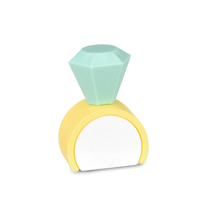 Hallmark : Charmers Diamond Ring Silicone Charm, 1.8" H