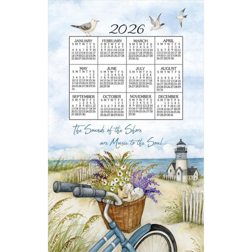 Kay Dee Designs Inc : 2026 Calendar Towel/Dishcloth (Seashore) at Annie's Hallmark