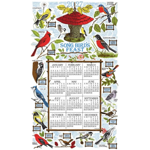 Calendar Towel, Songbird's Feast - 2027