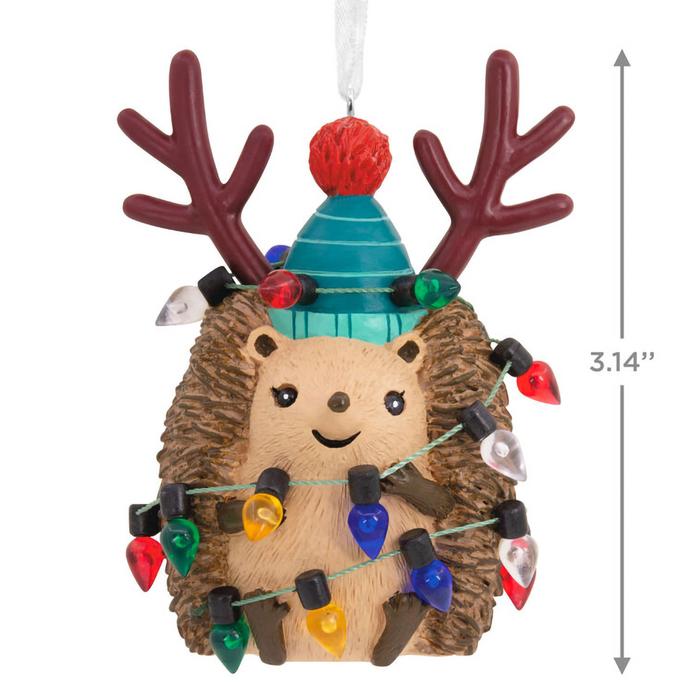 Hallmark : Festive Hedgehog Hallmark Ornament