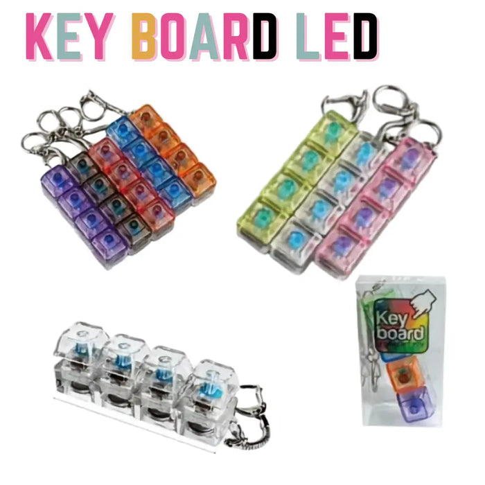 Puka Creations : Small LED Keyboard  Fidget Toy