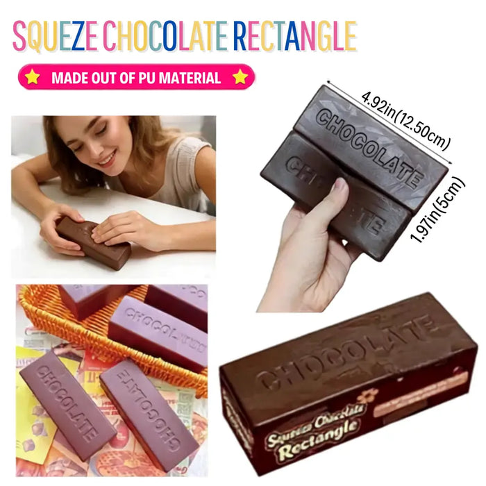 Puka Creations : Squeeze Chocolate Rectangle
