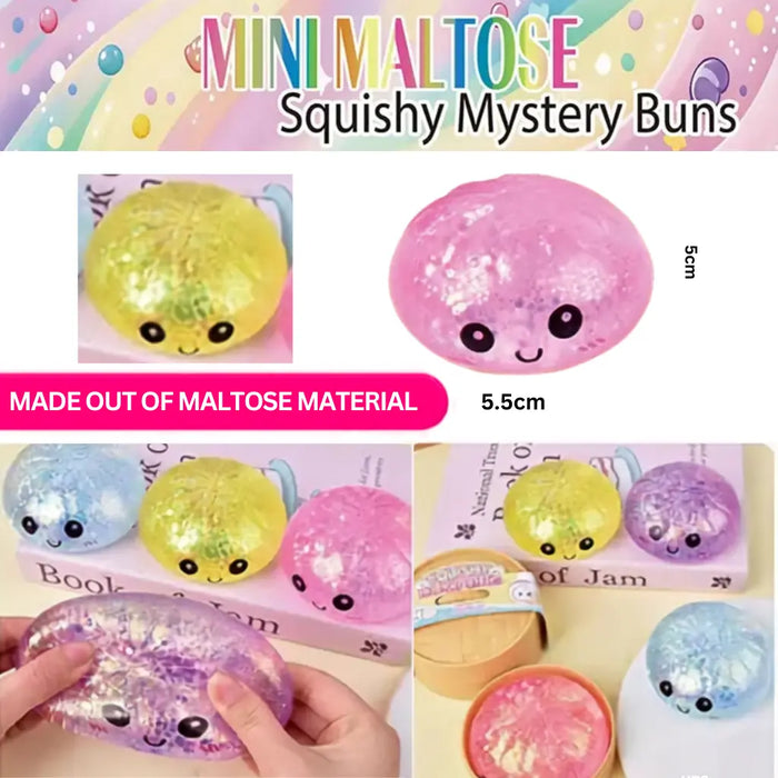 Puka Creations : Mini Maltose Squishy Mystery Buns