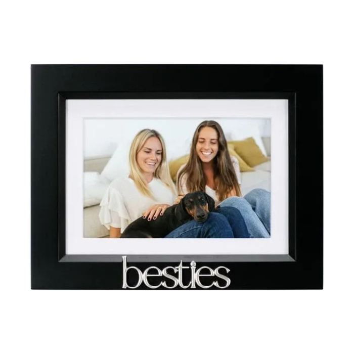 Malden : Besties Bevel Expressions Black Picture Frame