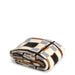 Vera Bradley Plush Throw Blanket folded in Wavy Plaid Alloy pattern