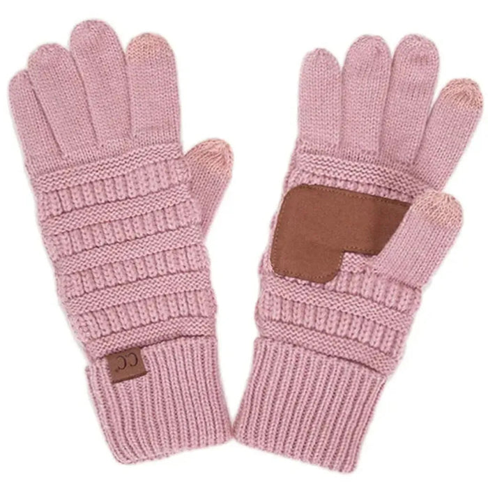 Cheveux Corp fleece lined gloves featuring a classic winter design for warmth and comfort during cold-weather outings.