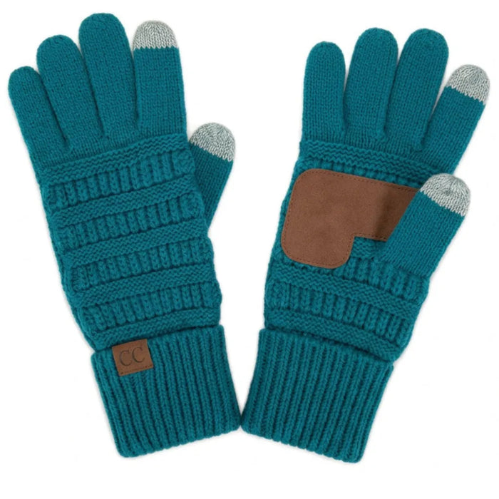 Cheveux Corp fleece lined gloves featuring a classic winter design for warmth and comfort during cold-weather outings.