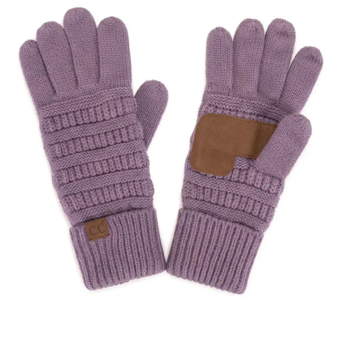 Cheveux Corp fleece lined gloves featuring a classic winter design for warmth and comfort during cold-weather outings.