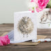 A whimsical greeting card showcasing a sheep, suitable for conveying friendly messages.