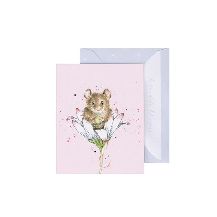 Wrendale : Oops a Daisy' Mouse Enclosure Card
